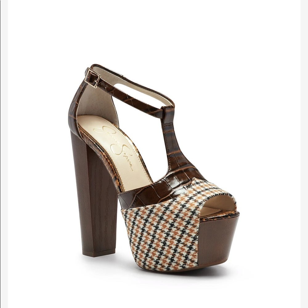 Jessica Simpson Dany T-Strap Platform Sandal